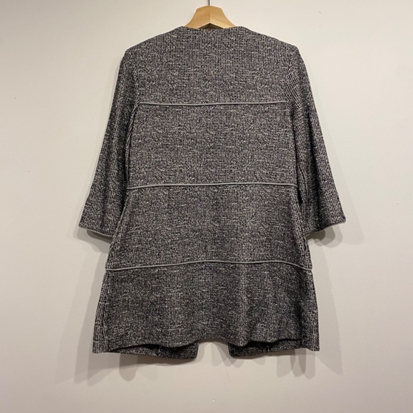 Cabi 5299 The Times 3/4 Sleeve Long Jacket Asphalt Size XS - Picture 5 of 5